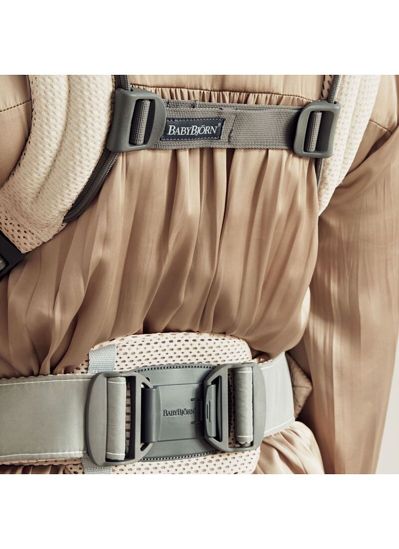 BABY CARRIER HARMONY MESH GREY BEIGE