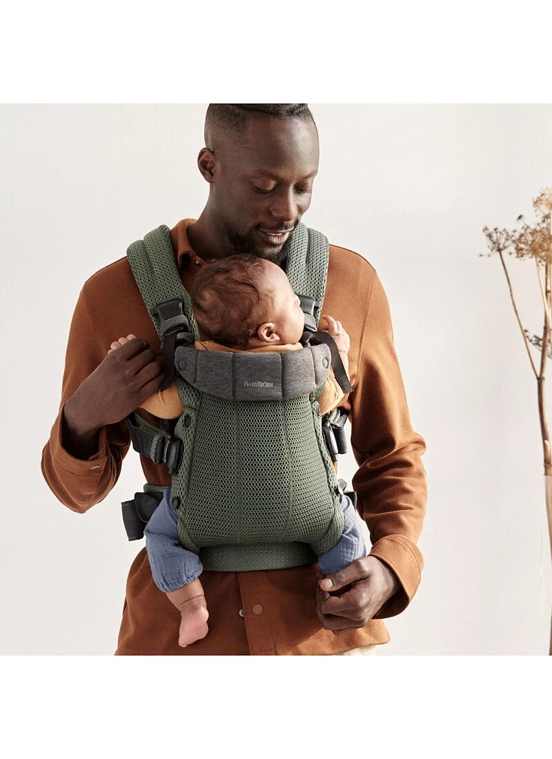 BABY CARRIER HARMONY MESH DARK GREEN