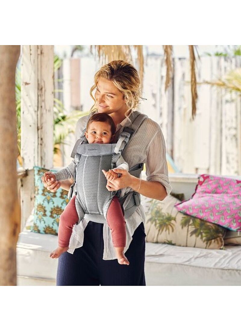 BABY CARRIER HARMONY MESH SILVER