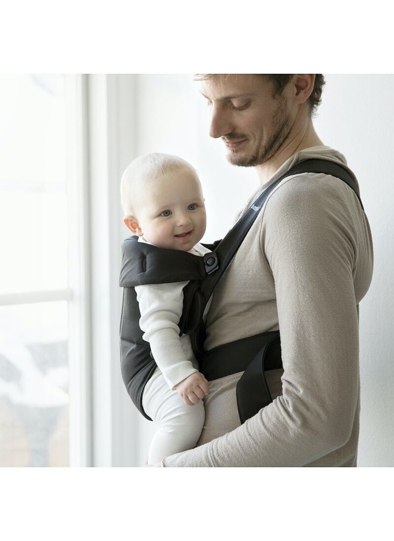 BABY CARRIER MINI WOVEN BLACK