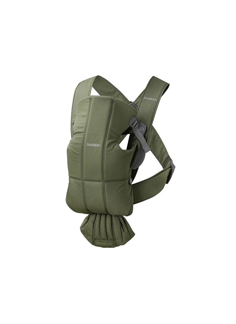 BABY CARRIER MINI WOVEN DARK GREEN