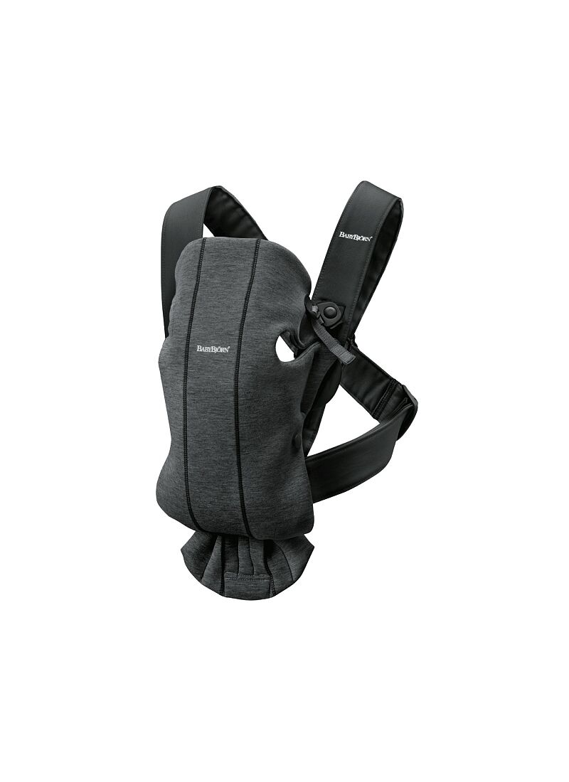 BABY CARRIER MINI 3D JERSEY CHARCOAL GREY
