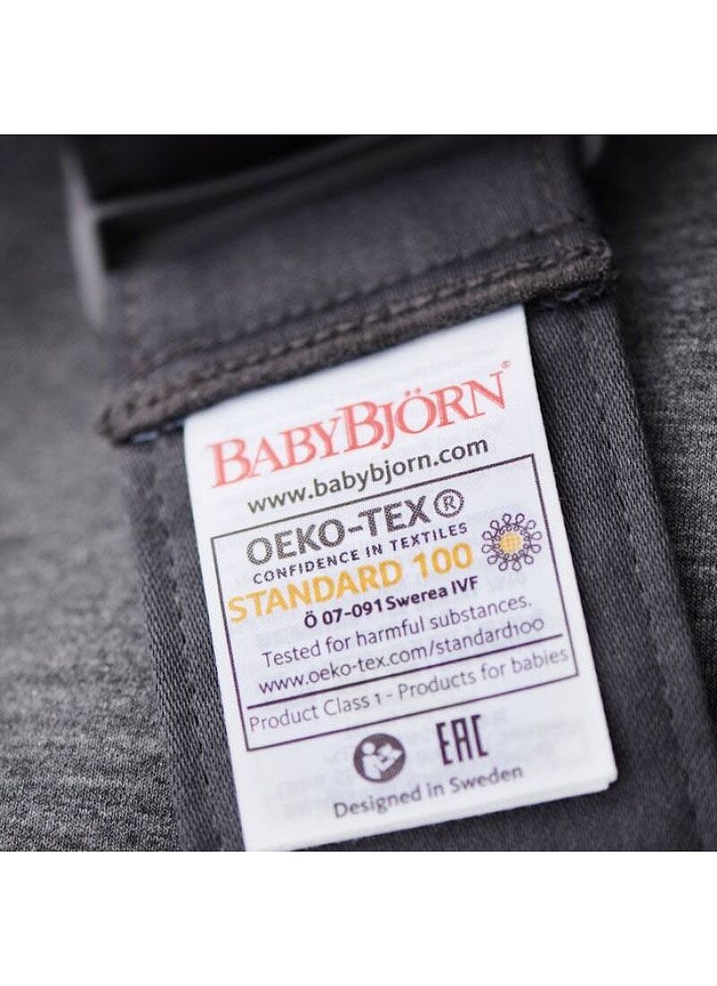 BABY CARRIER MINI 3D JERSEY CHARCOAL GREY