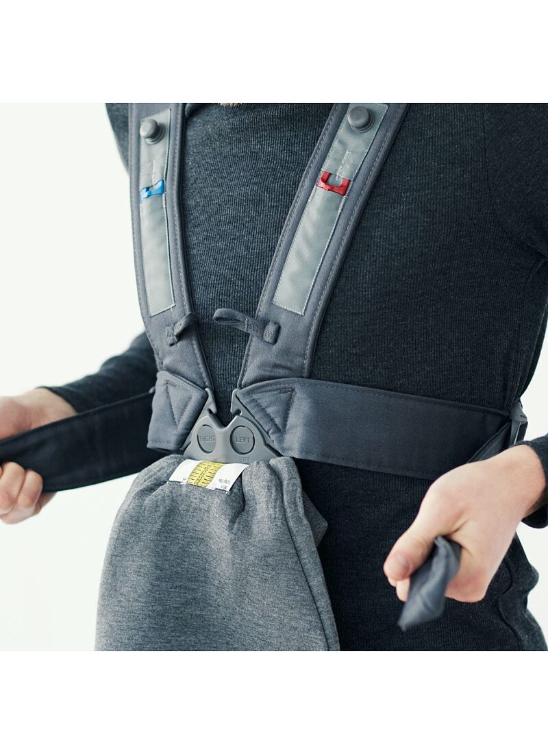 BABY CARRIER MINI 3D JERSEY CHARCOAL GREY