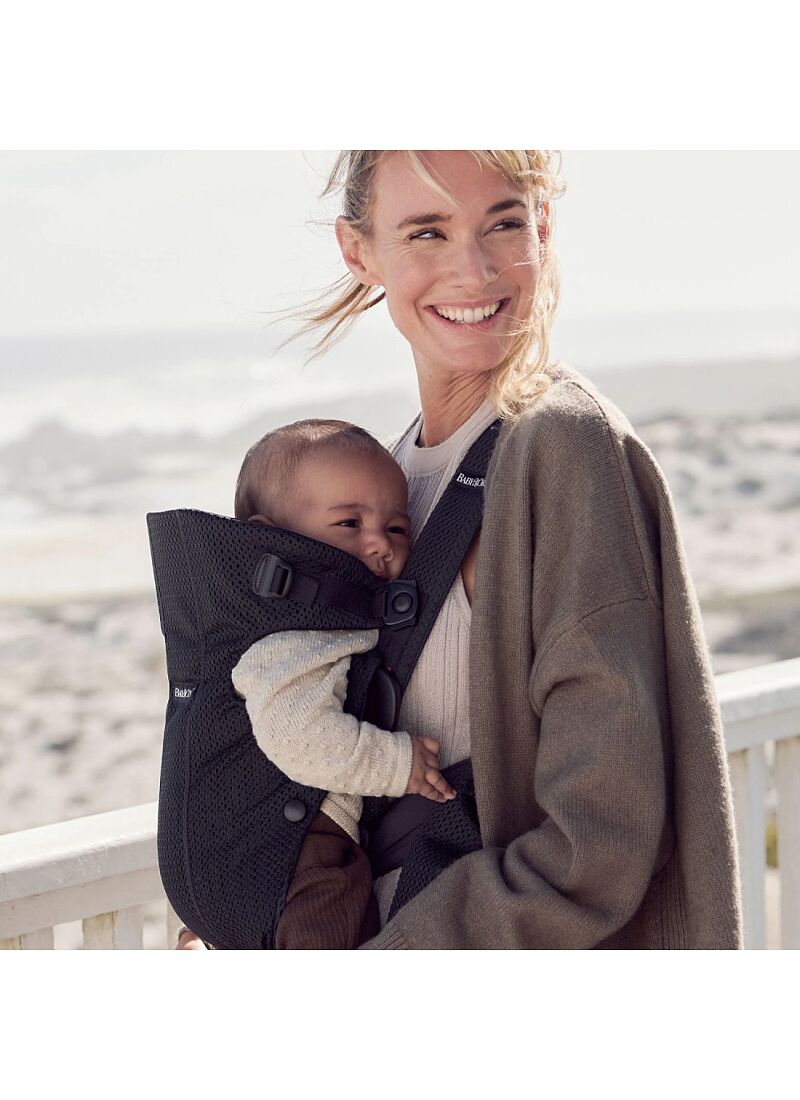 BABY CARRIER MINI 3D MESH BLACK
