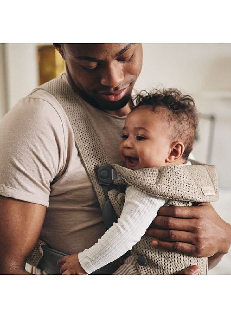 BABY CARRIER MINI 3D MESH CREAM