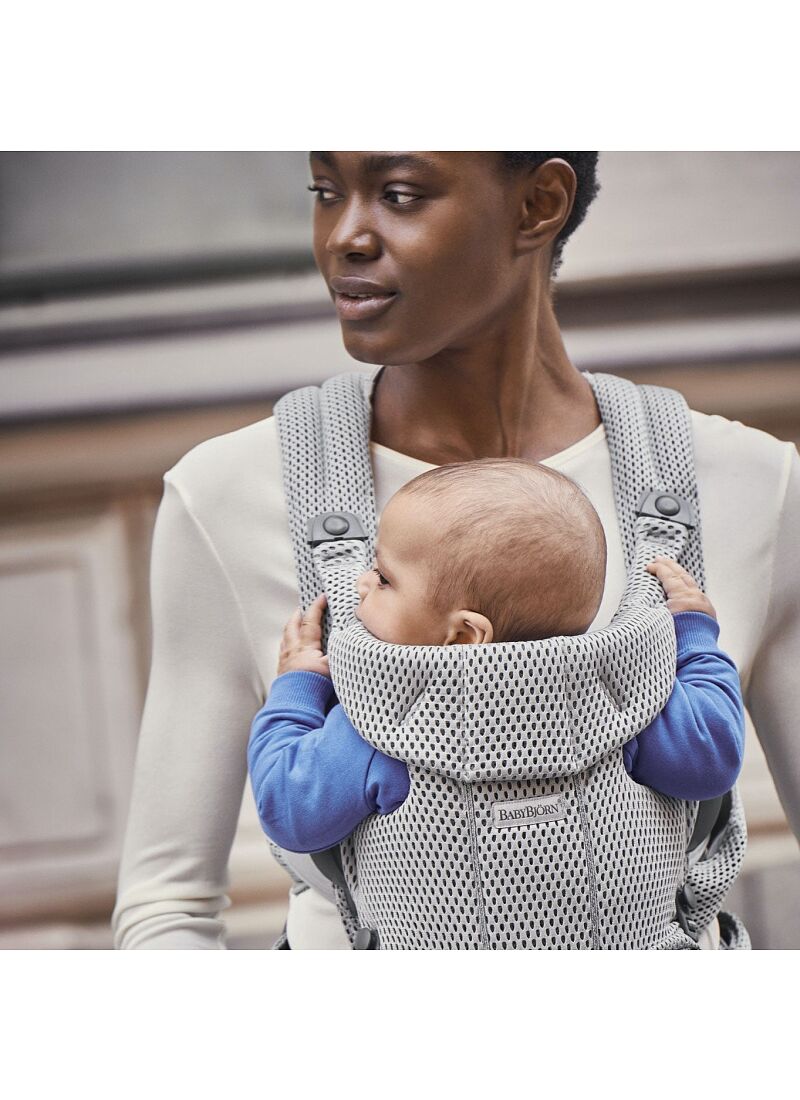 BABY CARRIER MOVE MESH GREY