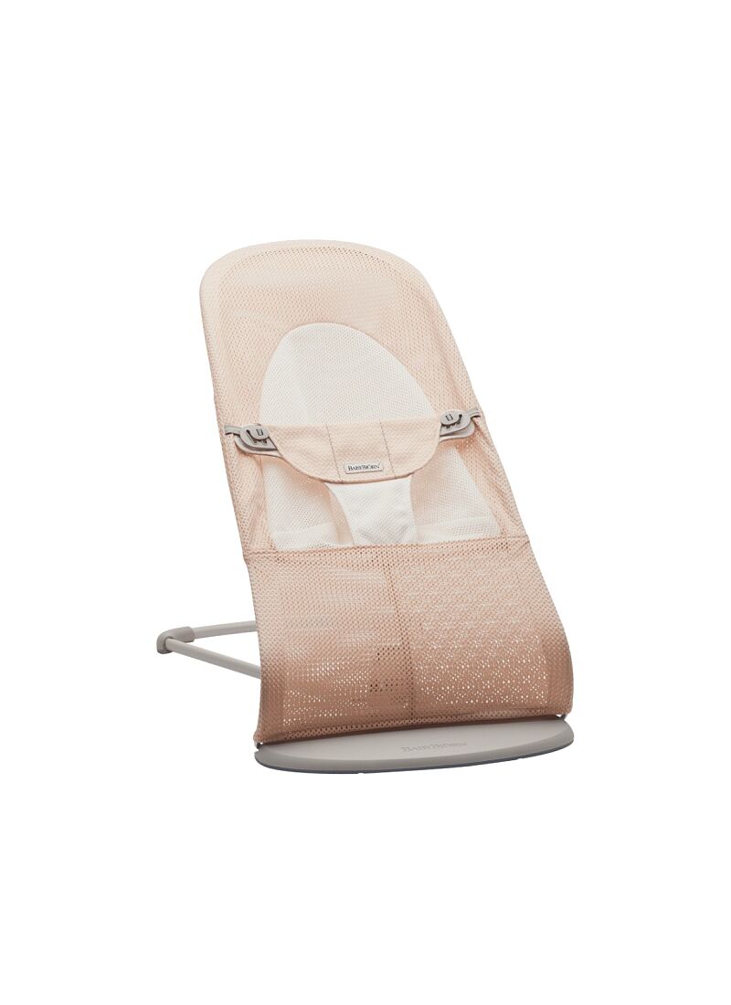 BABY BOUNCER BALANCE SOFT MESH PEARLY PINK/WHITE