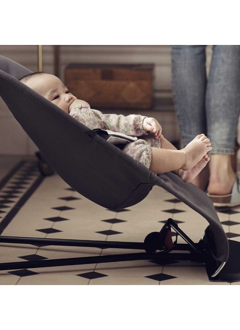 BABY BOUNCER BALANCE SOFT DARK GREY/GREY