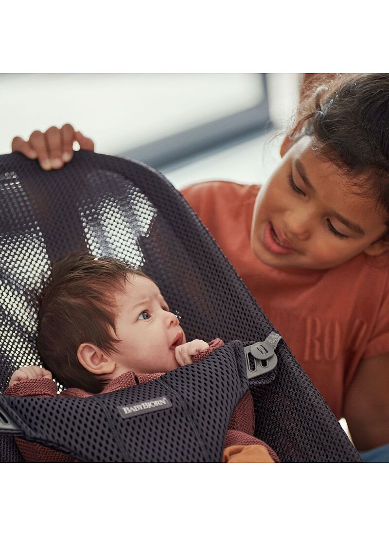 BABY BOUNCER BLISS MESH ANTHRACITE
