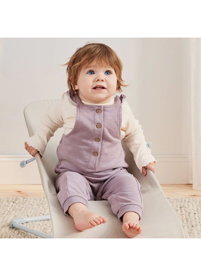 BABY BOUNCER BLISS 3D JERSEY SAND GREY