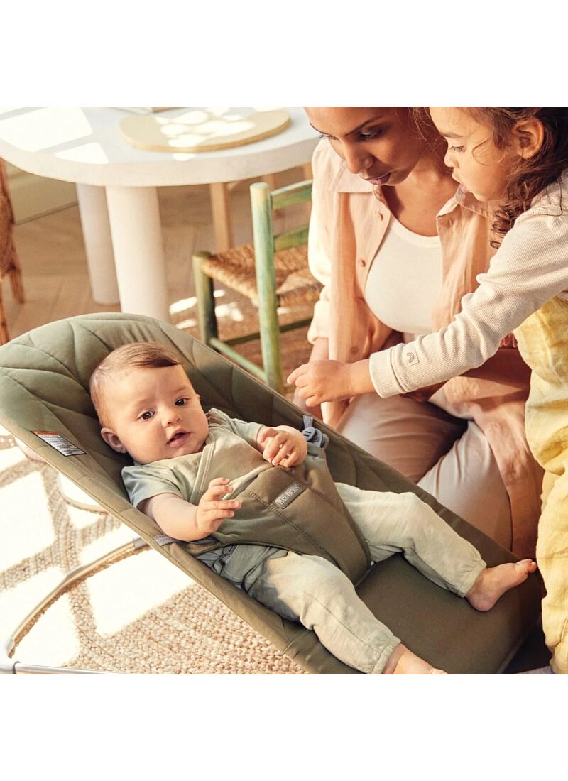 BABY BOUNCER BLISS PETAL DARK GREEN
