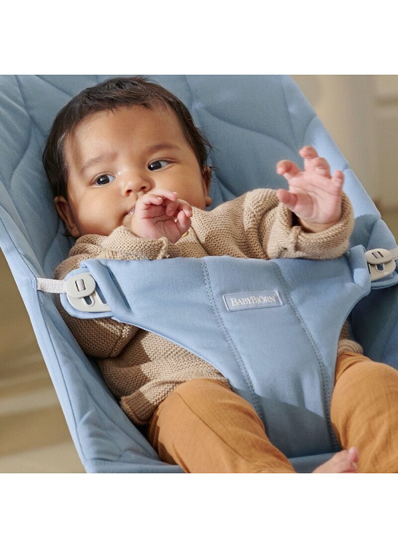 BABY BOUNCER BLISS PETAL BLUE