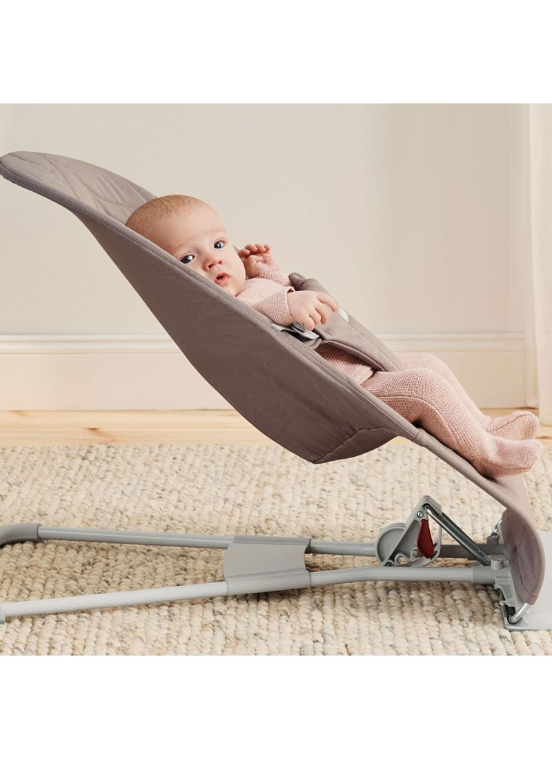 BABY BOUNCER BLISS PETAL SAND GREY