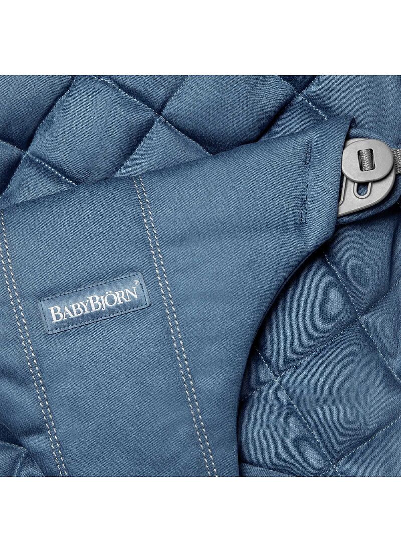 SEAT FABRIC FOR BOUNCER BLISS COTTON MIDNIGHT BLUE