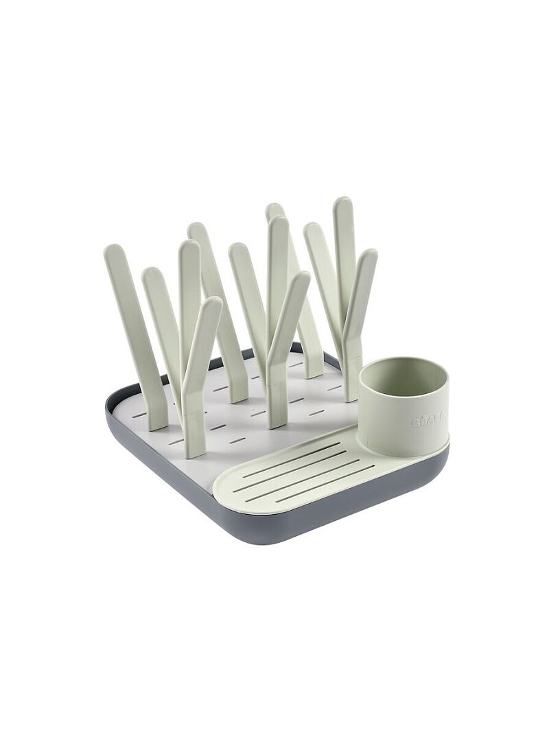 BOTTLE DRAIN RACK AND ACCESSORIES MISTY MINERAL