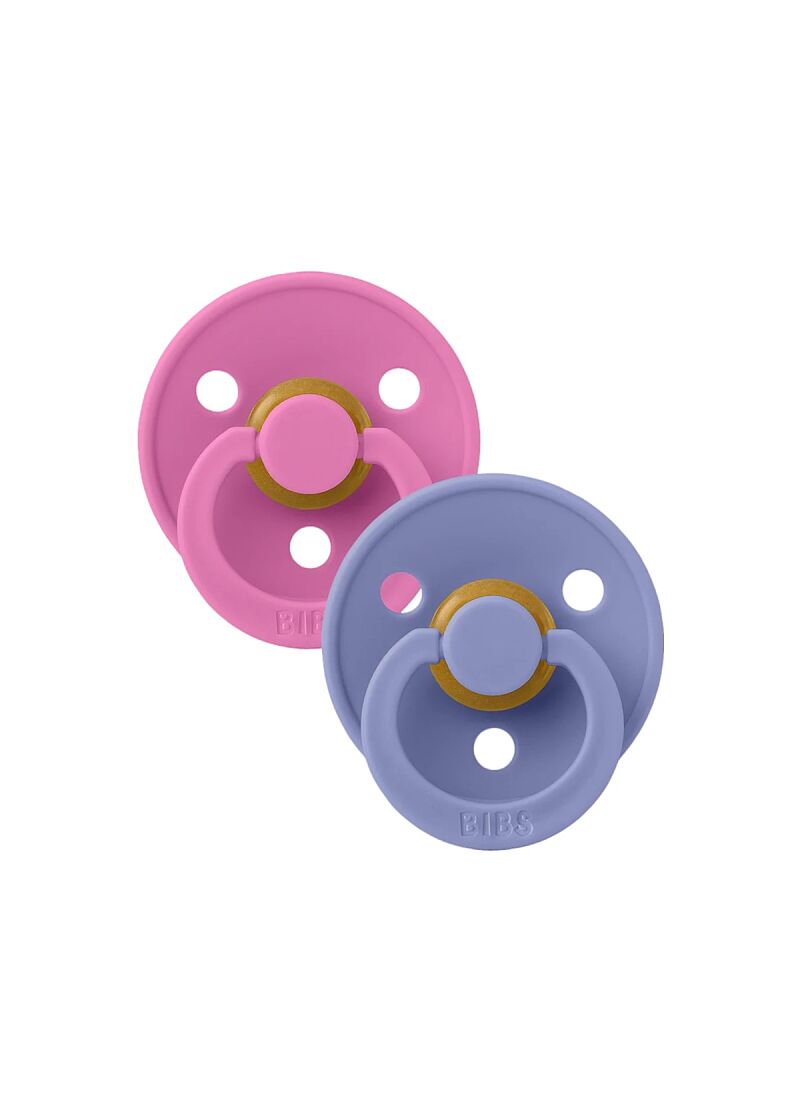 PACIFIER 2pcs COLOUR BUBBLEGUM-PERI