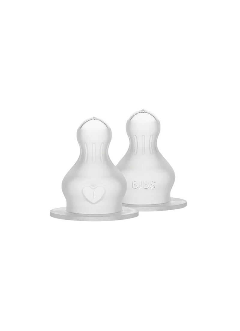 BOTTLE SILICONE NIPPLES 2PCS FAST FLOW