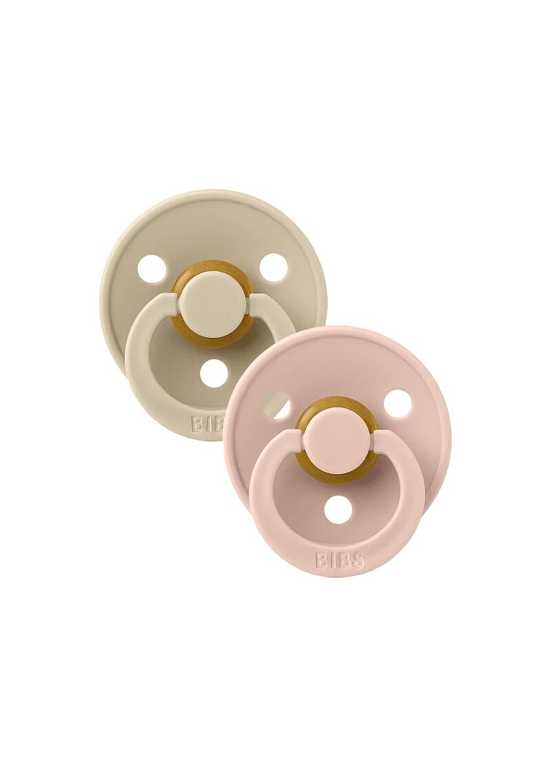PACIFIER 2pcs COLOUR VANILLA-BLUSH
