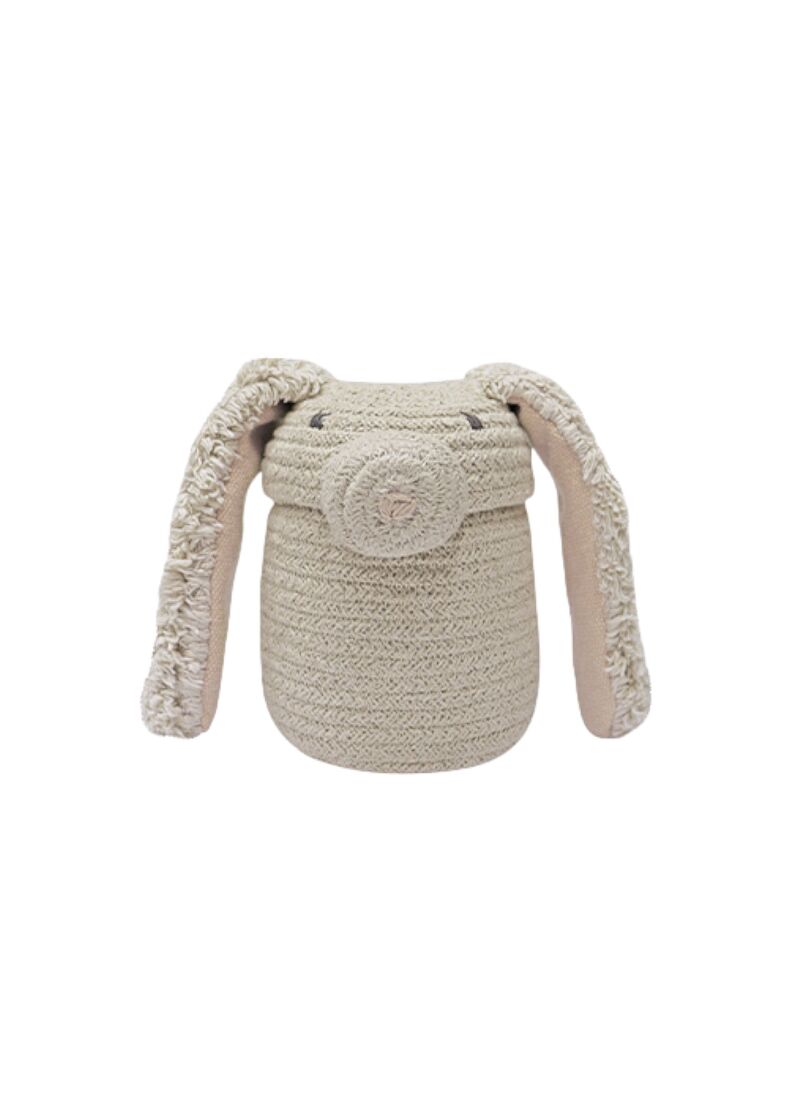 BASKET RITA THE BUNNY (15X15)