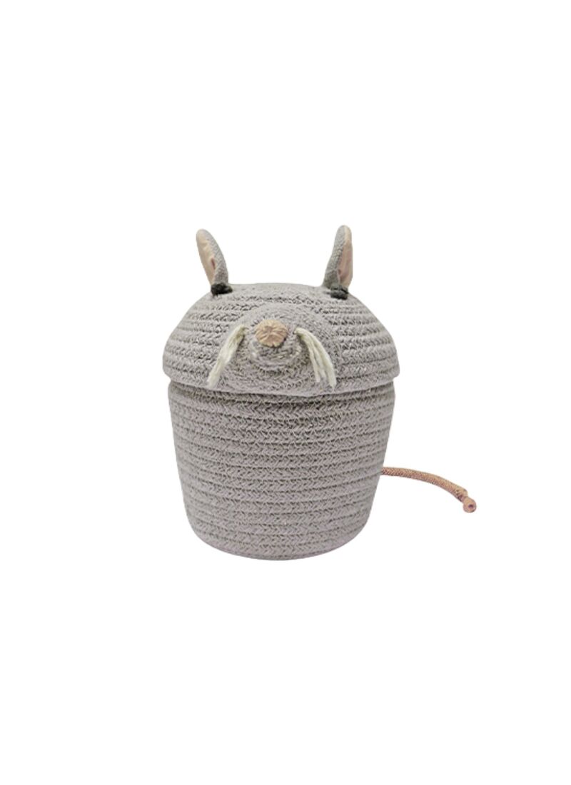 BASKET RENATA THE MOUSE(15x15)