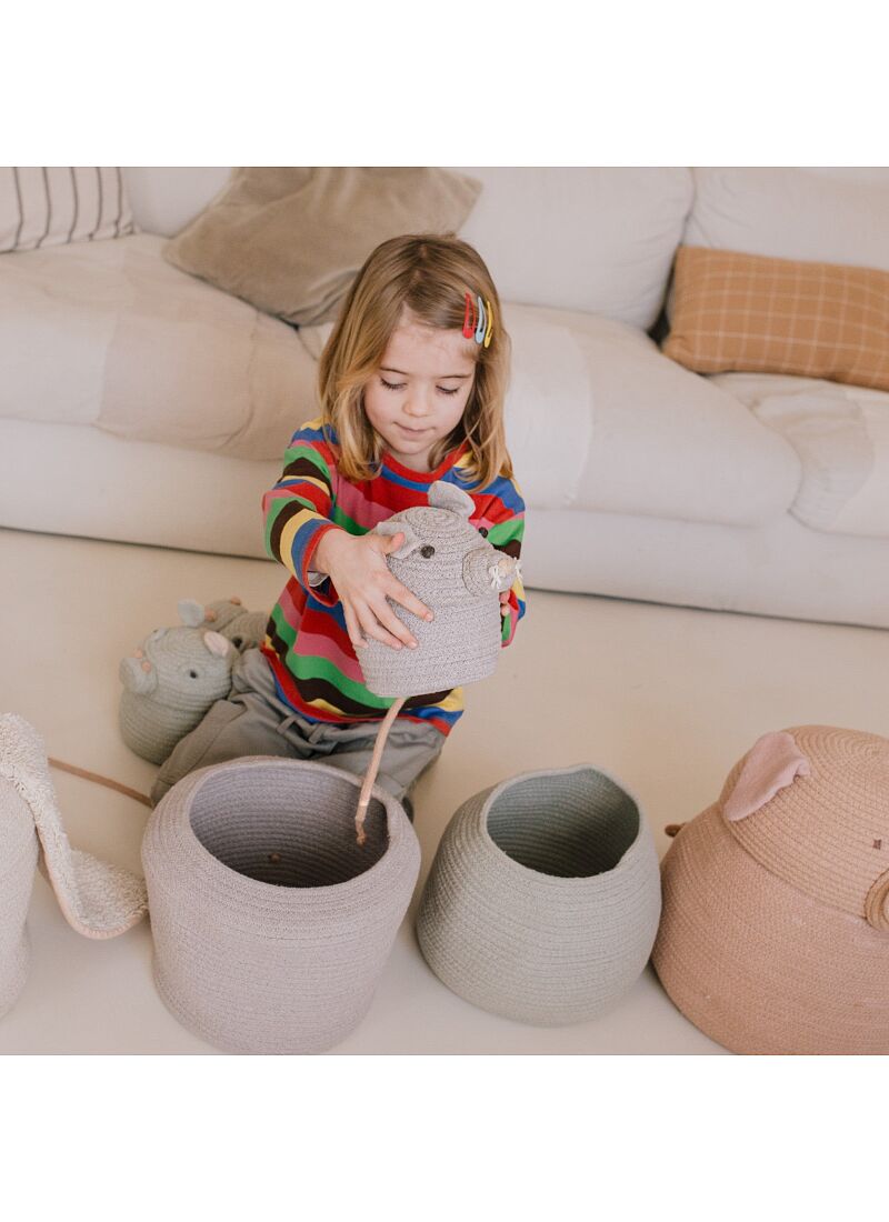 BASKET RENATA THE MOUSE(15x15)