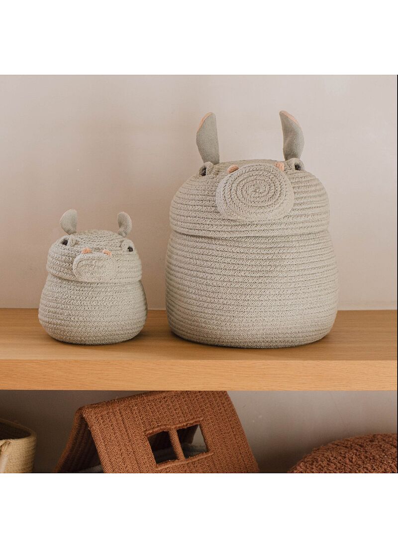 BASKET HENRY THE HIPPO (15X15)