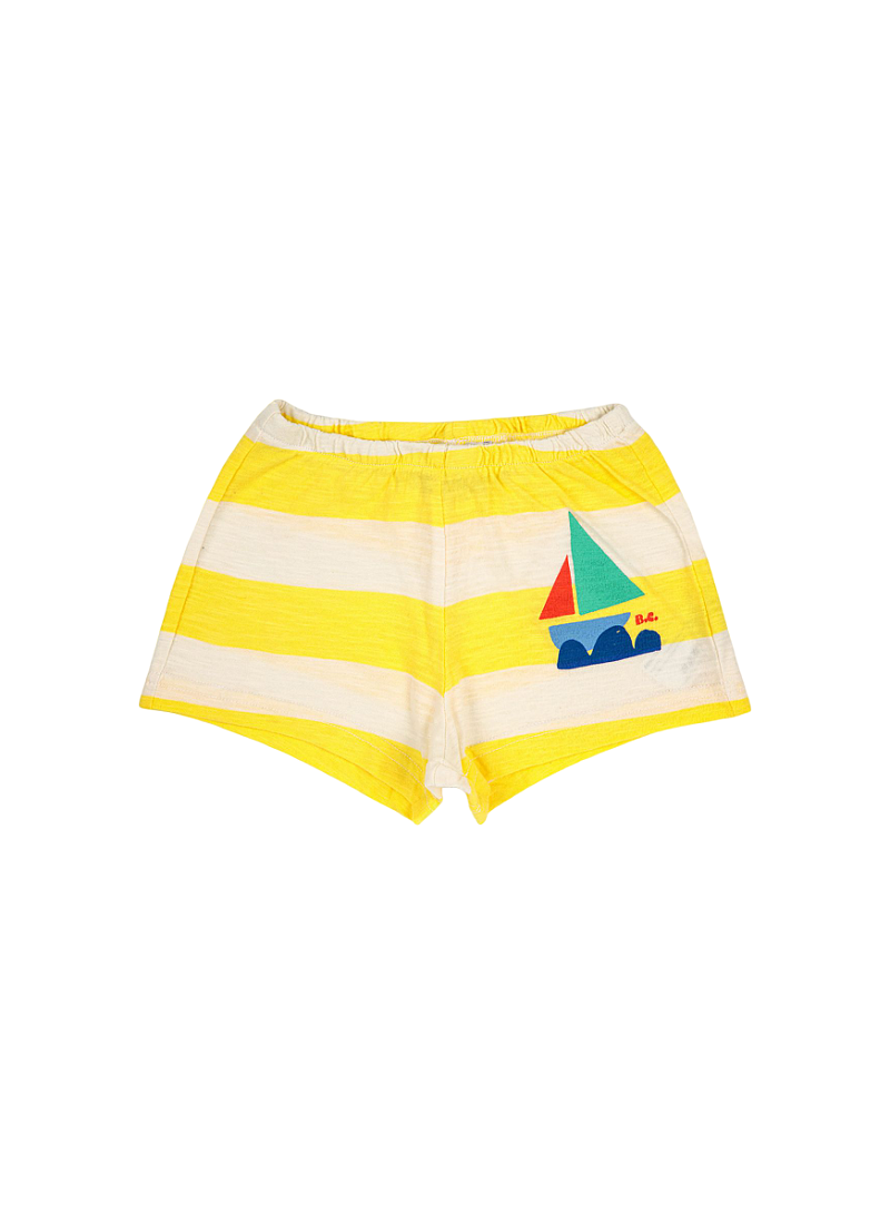 SHORTS YELLOW STRIPES
