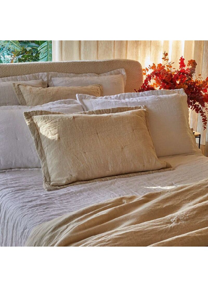 DOUBLE QUILT CRETA LINEN