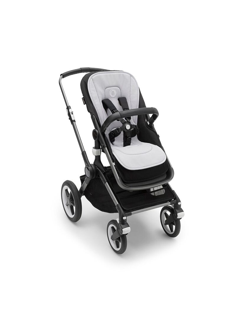 STROLLER PAD DUAL COMFORT MISTY GREY