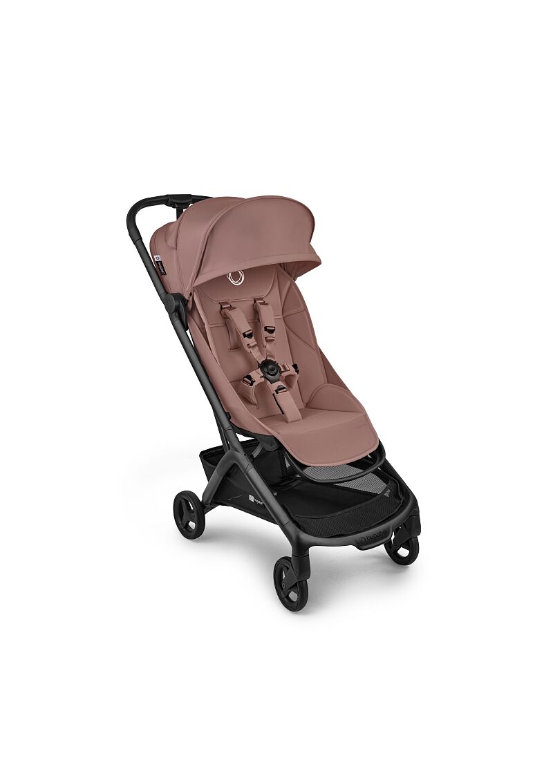 STROLLER BUTTERFLY 2 COMPLETE BLACK/DUSTY PINK