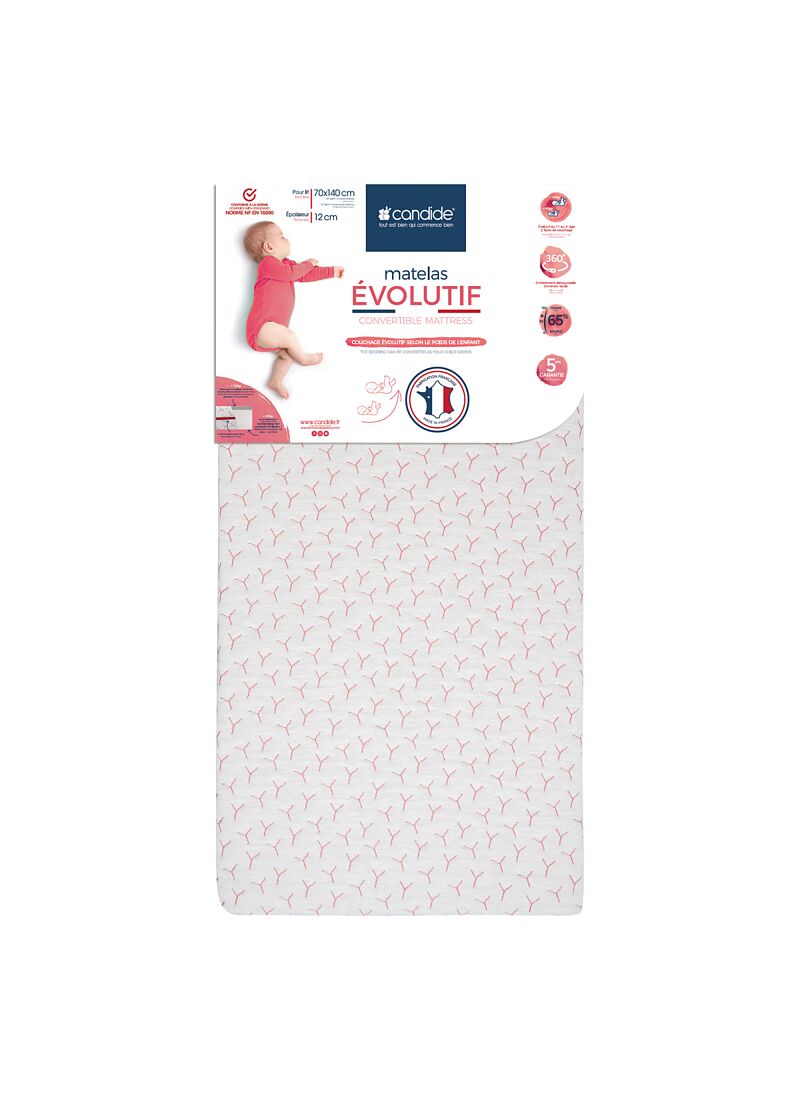 CRIB MATRESS EVOLUTIF