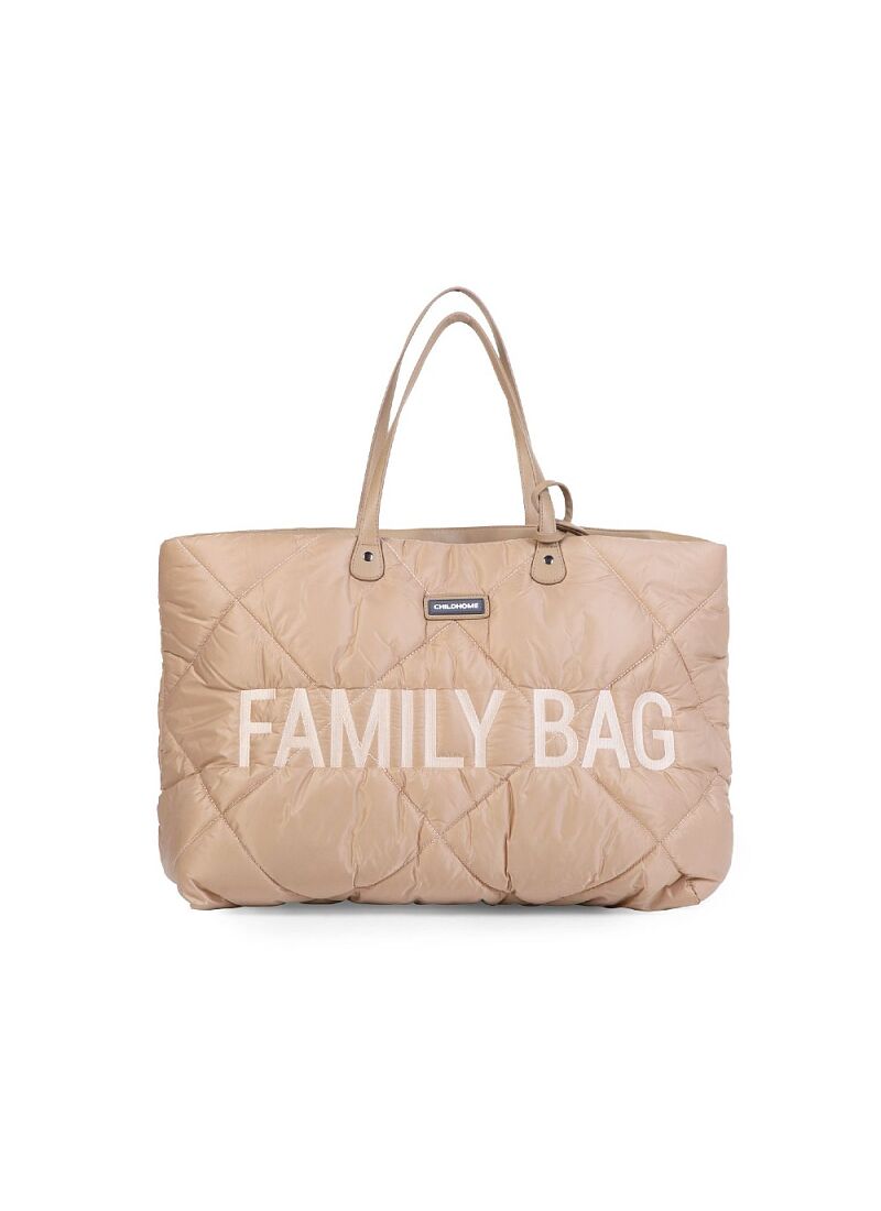 FAMILY BAG PUFFERED BEIGE