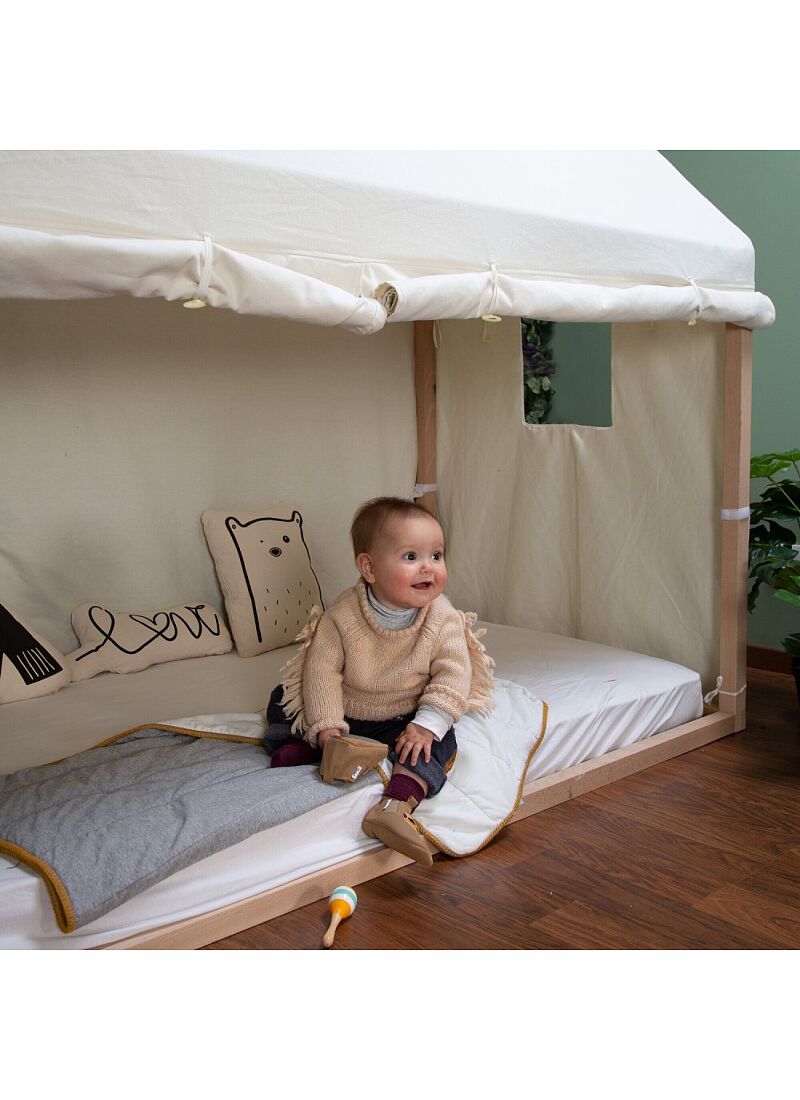 BED FRAME HOUSE NATURAL (70X140)