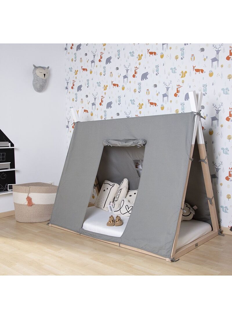 TIPI BED NATURAL-WHITE (90X200)