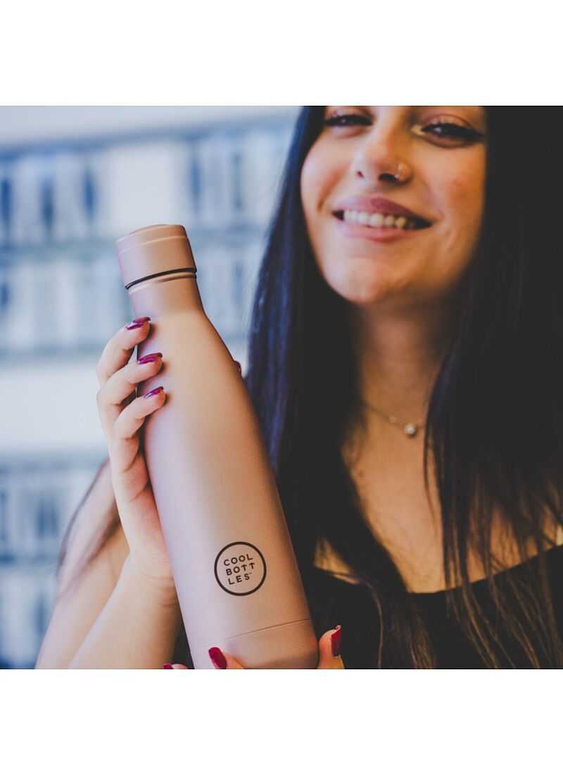 BOTTLE THERMOS (500ML) METALLIC PINK