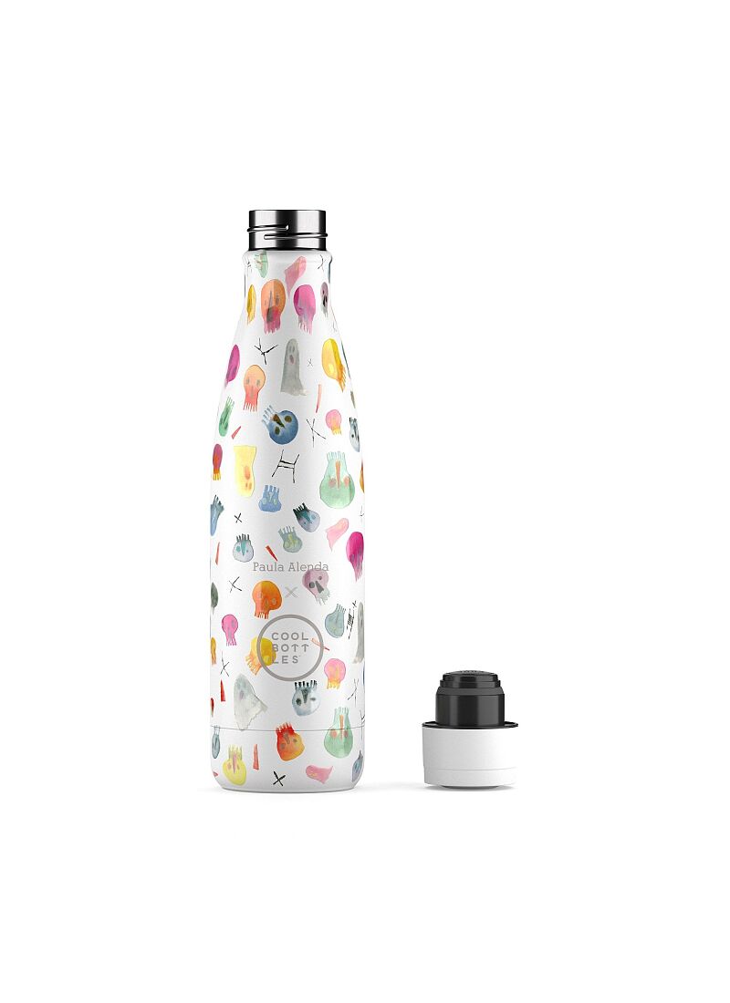 BOTTLE THERMOS (500ML) CRAZY SKULLS