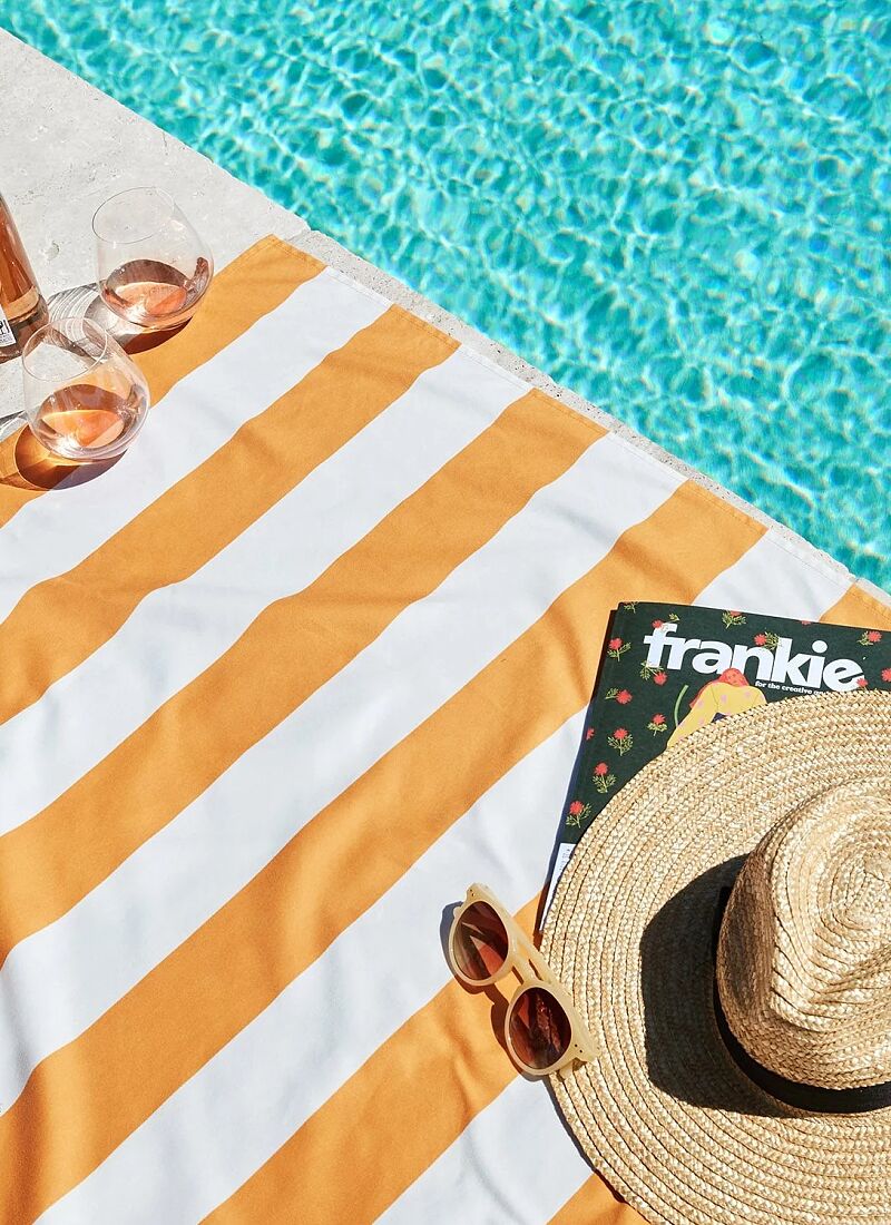 BEACH TOWEL CABANA IPANEMA ORANGE