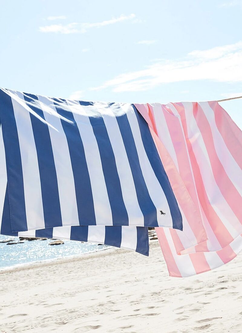 BEACH TOWEL CABANA WHITSUNDAY BLUE