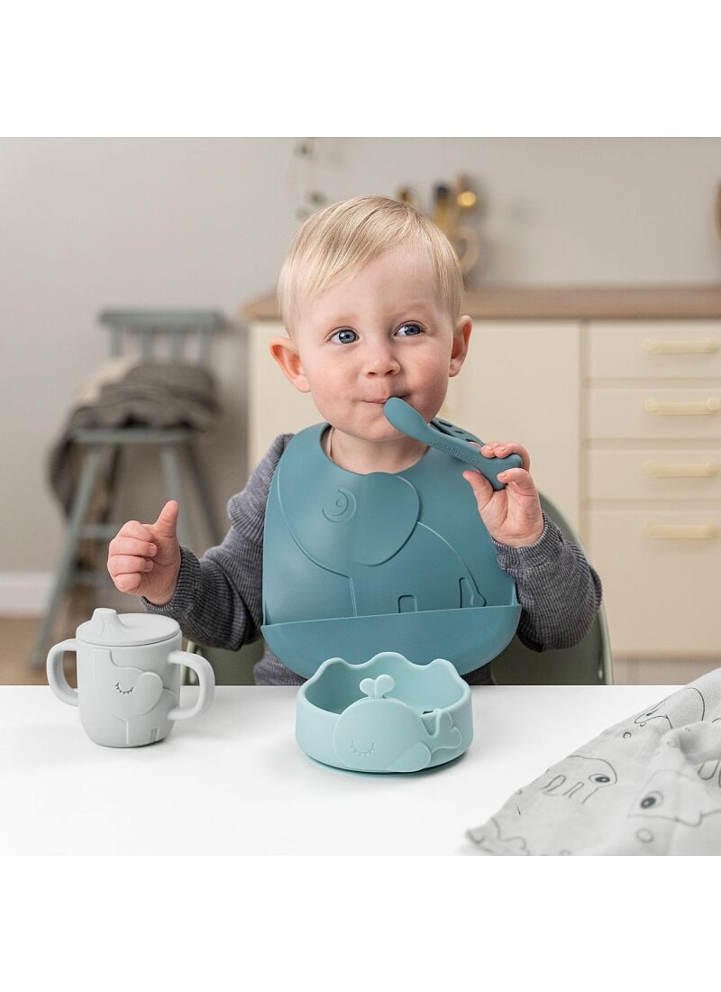 DINNER SET WALLY BLUE