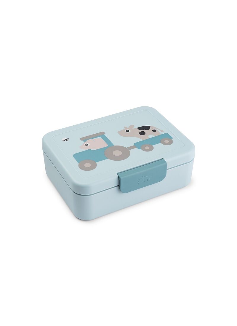 LUNCH BOX TINY FARM BLUE