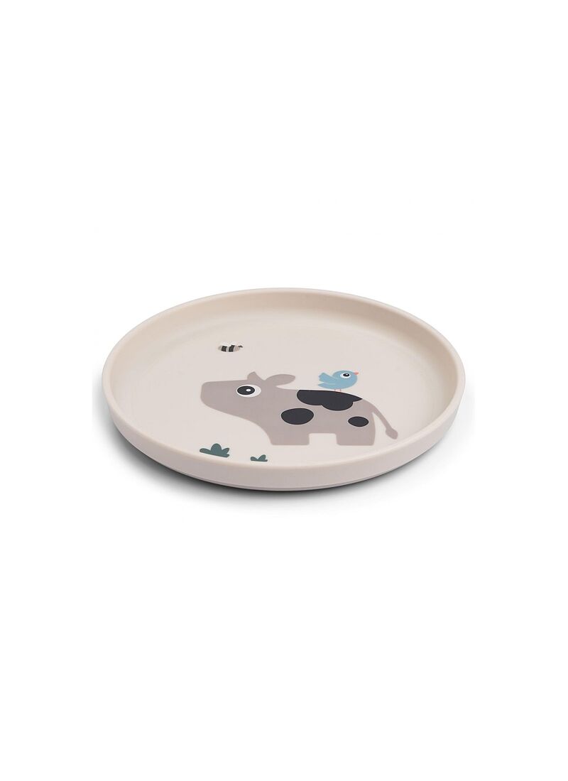 PLATE FOODIE TINY FARM SAND