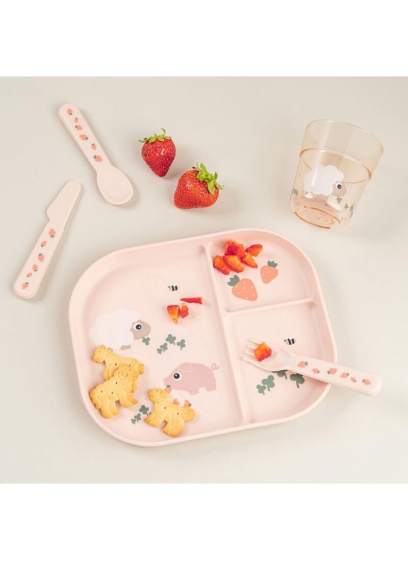 PLATE FOODIE TINY FARM POWDER