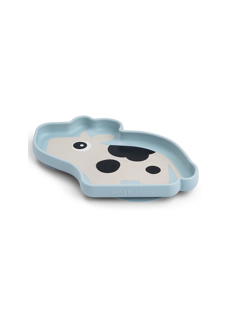 PLATE FOODIE DOTTI BLUE