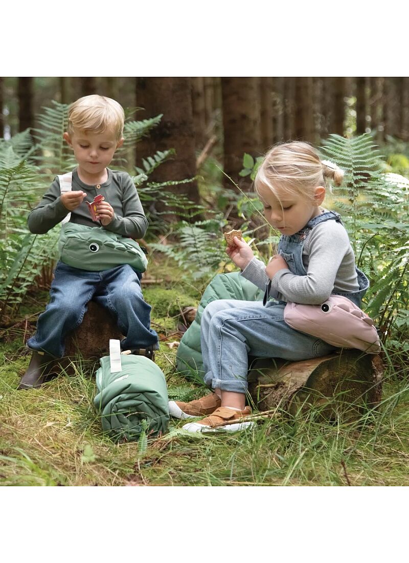 KID'S CROSS-OVER BAG CROCO POWDER