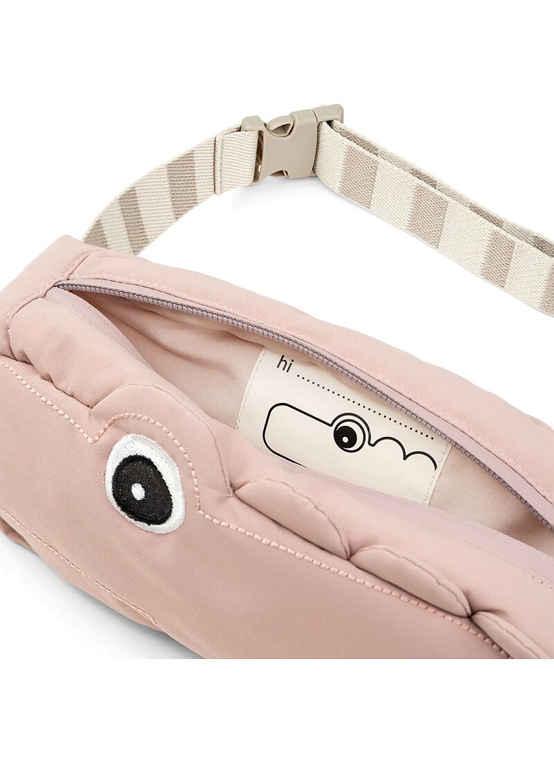KID'S CROSS-OVER BAG CROCO POWDER