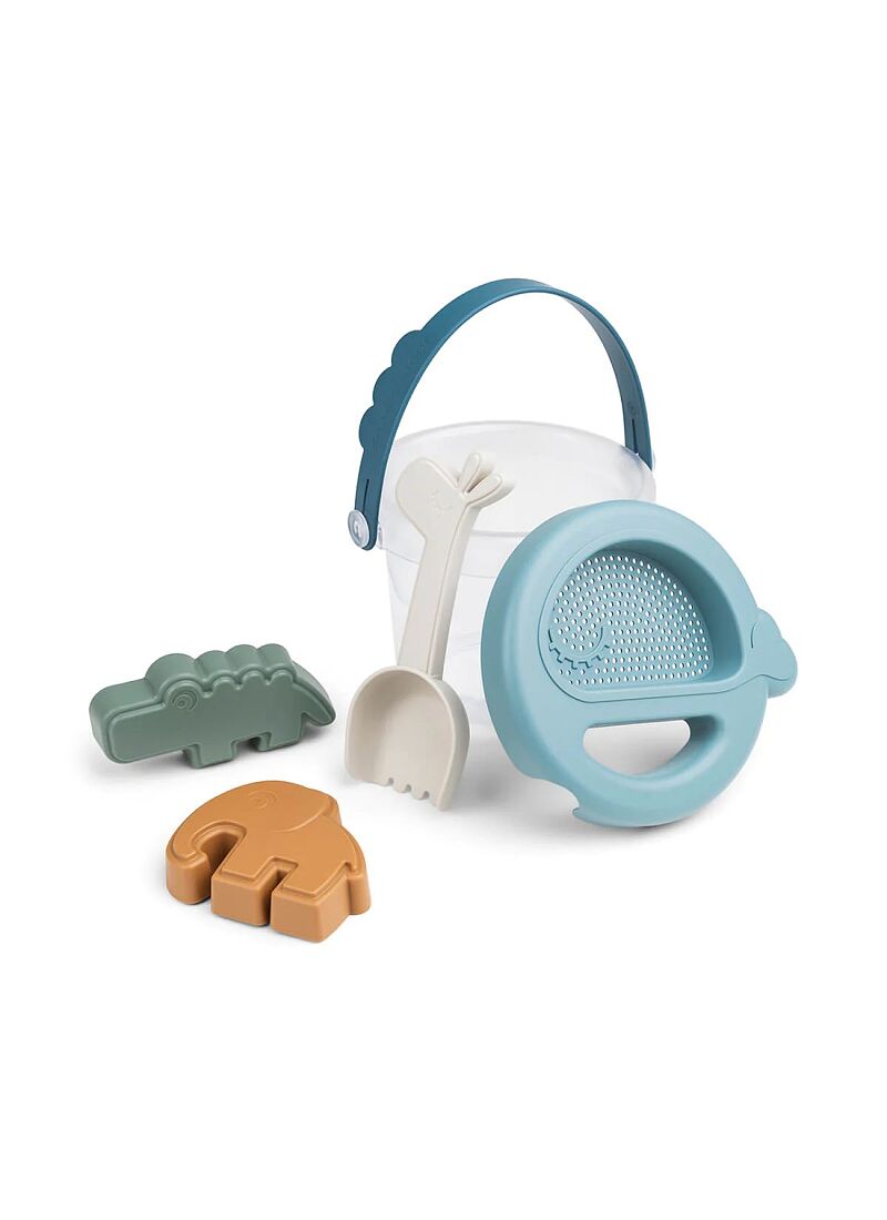 BEACH SET DEER FRIENDS BLUE