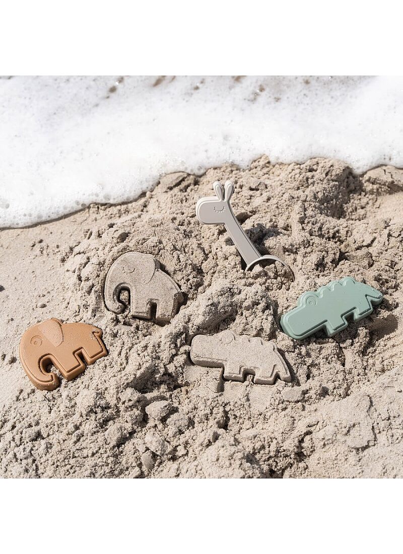 BEACH SET DEER FRIENDS BLUE