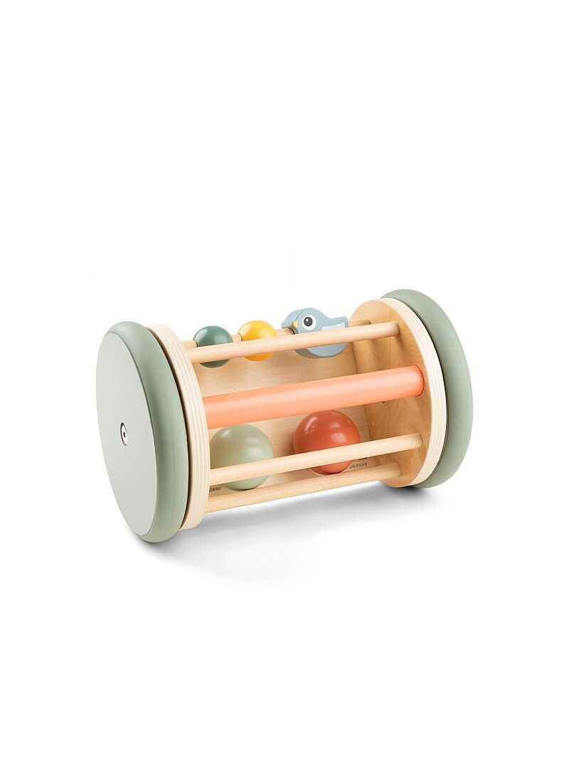 WOODEN ACTIVITY TOY ROLLING ACTIVITY BIRDEE