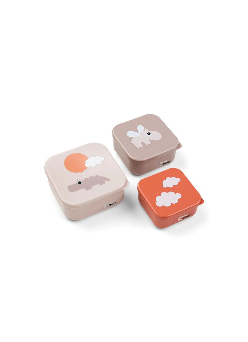 LUNCH BOX (3PCS) HAPPY CLOUDS POWDER